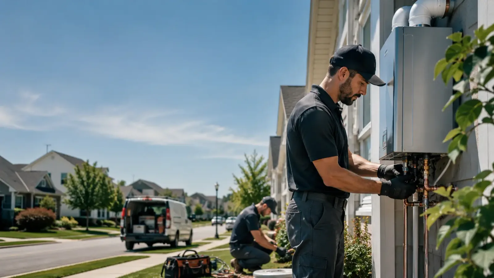 Tankless Water Heater Installation in Long Branch, TX